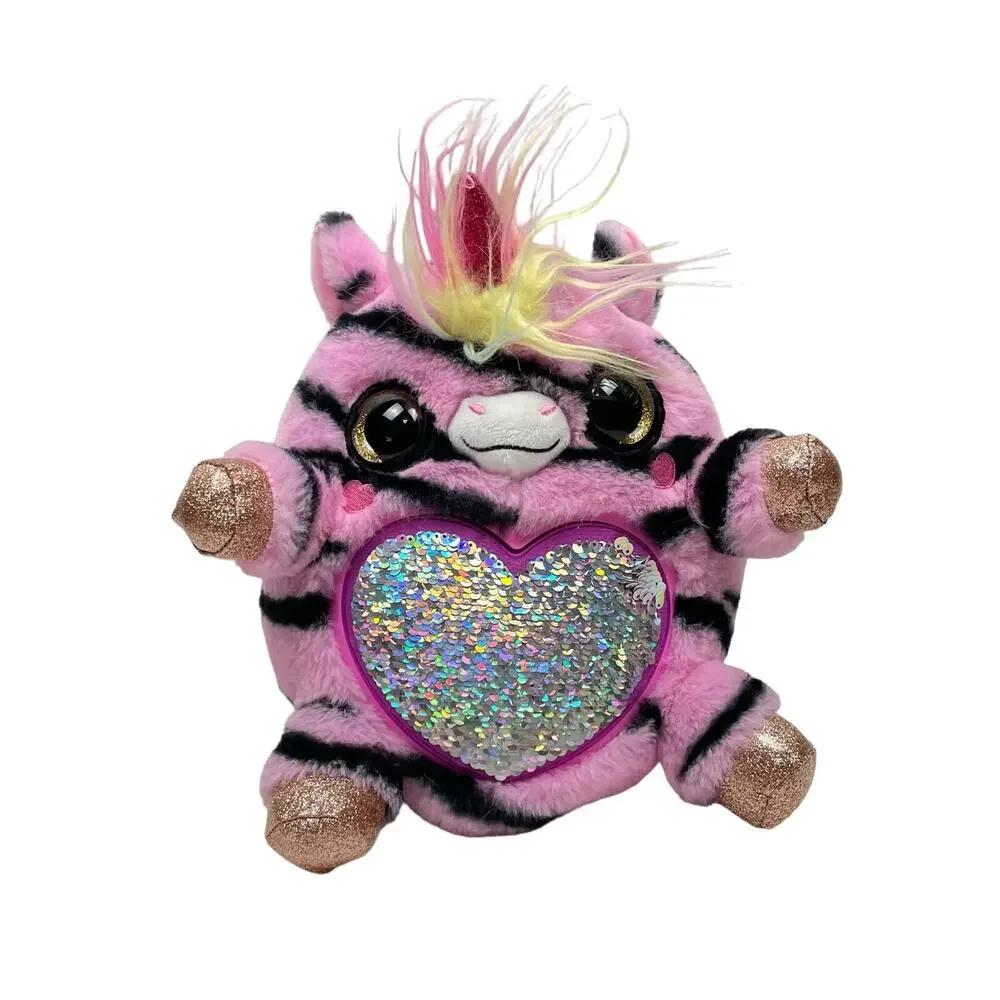 Rainbocorn | Wild Heart Surprise TV Unicorn Zebra Series 3 Collectible Plush 11”
